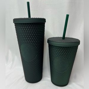 Starbucks Green Studded Tumblers